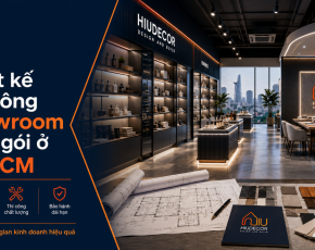 Thiết kế thi công showroom trọn gói ở TPHCM